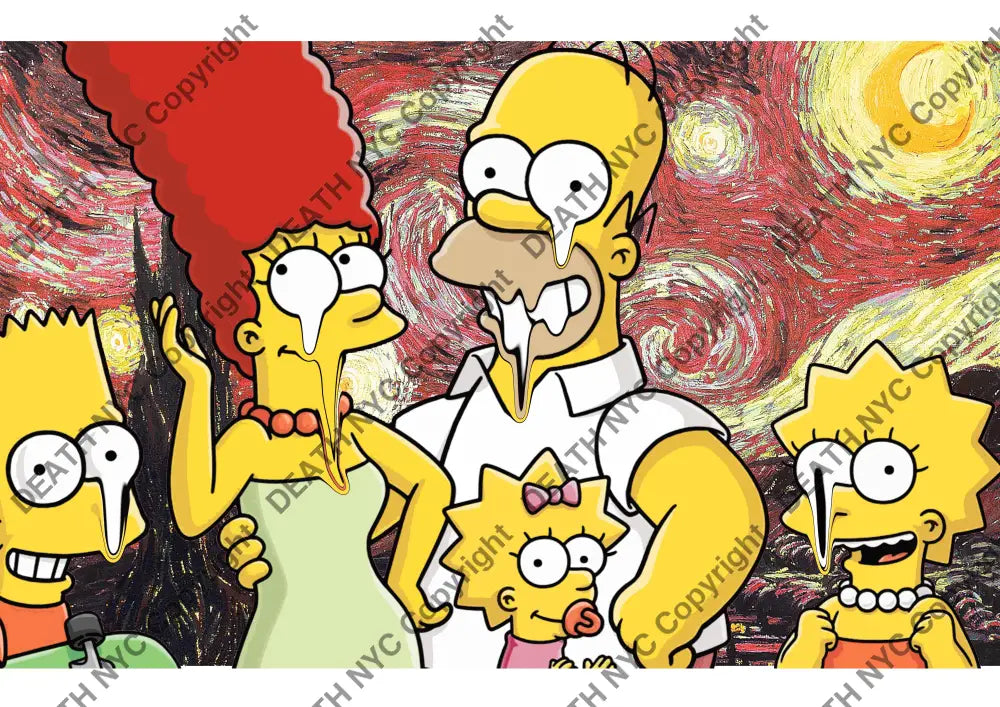 Auction ’starry night s mpl ’ art print 45x32cm (Edition of 100) - Art Print