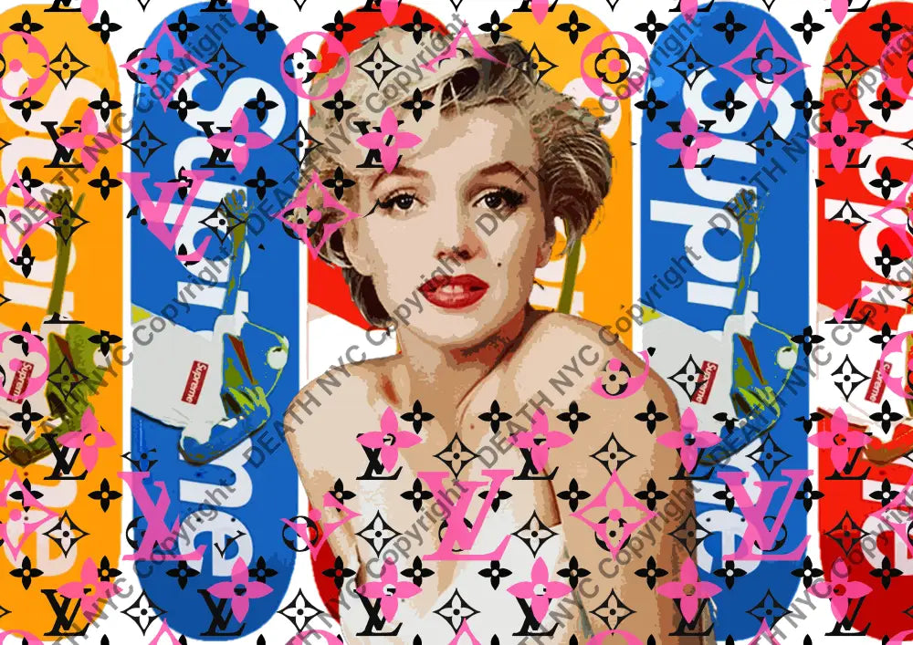 Auction ’T1456 monr’ art print 45x32cm (Edition of 100) Art Print
