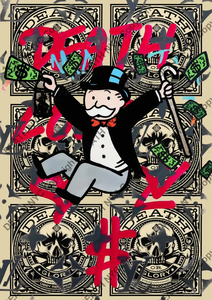 Auction ’T172 mono ’ art print 45x32cm (Edition of 100) - Art Print