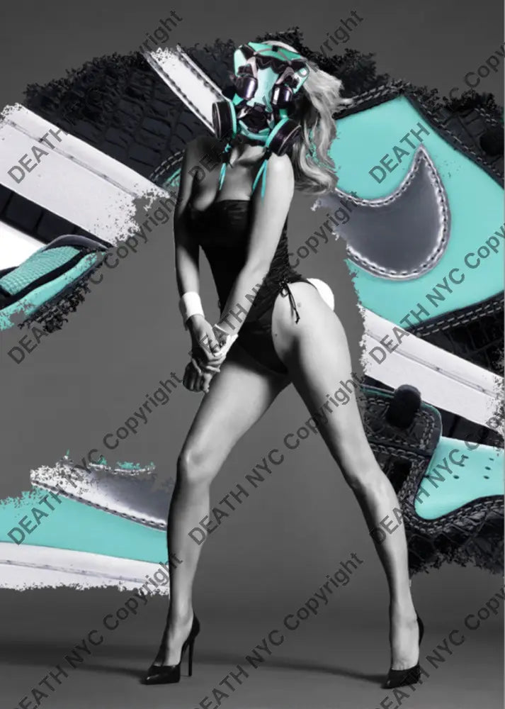 Auction ’tiff kate moss ’ art print 45x32cm (Edition of 100) - Art Print