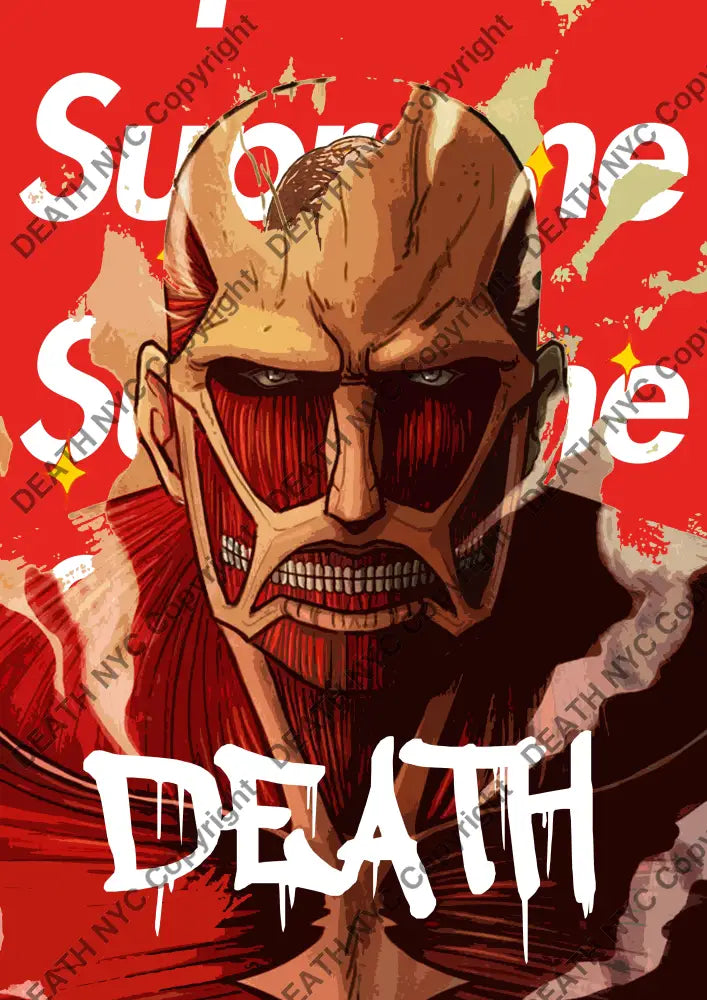 Auction ’Titan supreme’ art print 45x32cm (Edition of 100) - Art Print