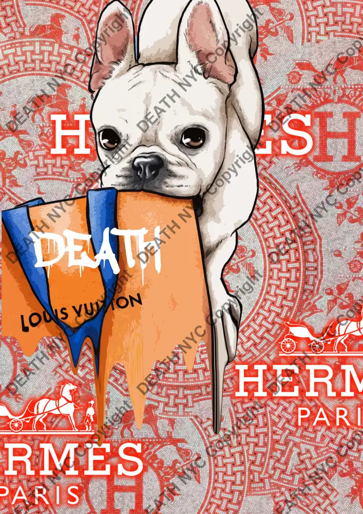 Auction ’U454 dog’ art print 45x32cm (Edition of 100) Art Print