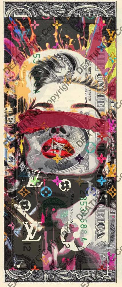 Auction USD $1 Original artwork 020326$7 monr Art Print