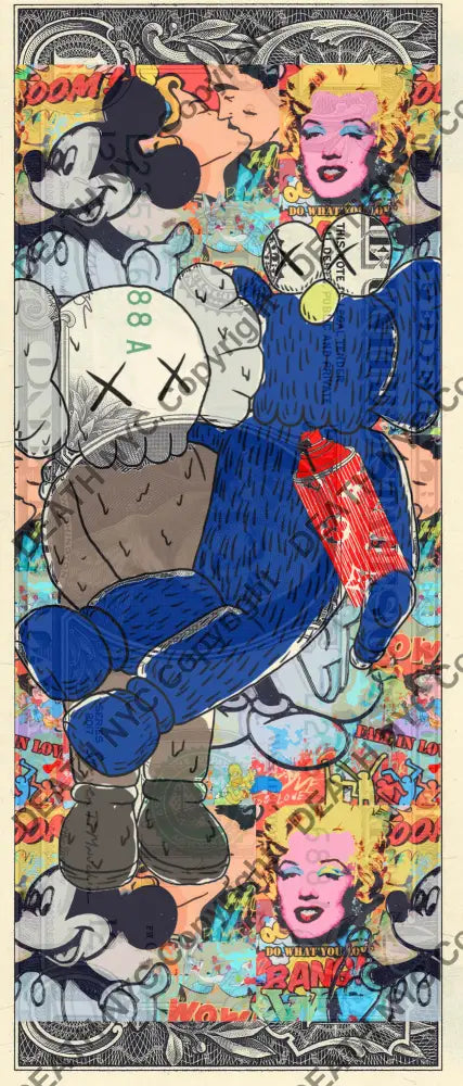 Auction USD $1 Original artwork 030324$11 x Art Print