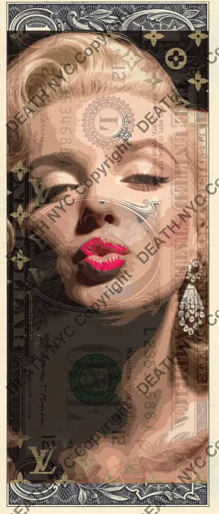 Auction USD $1 Original artwork 031026$16 monr - Art Print