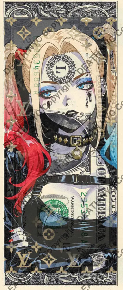 Auction USD $1 Original artwork 031026$20 quin - Art Print