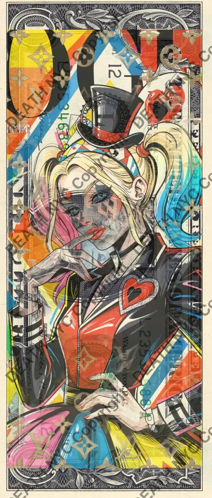 Auction USD $1 Original artwork 031026$21 quin - Art Print