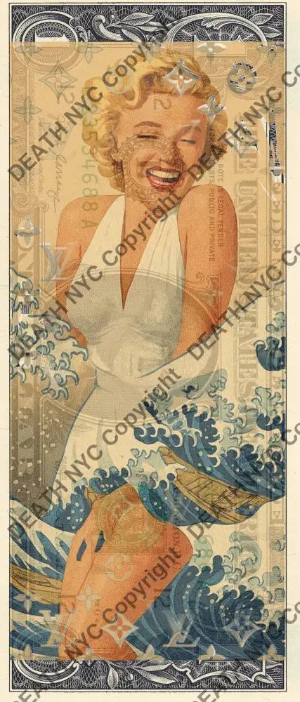 Auction USD $1 Original artwork 031026$23 monr - Art Print