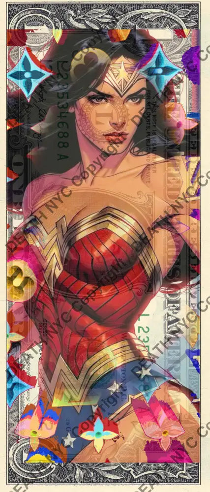 Auction USD $1 Original artwork 031026$8 wonder - Art Print