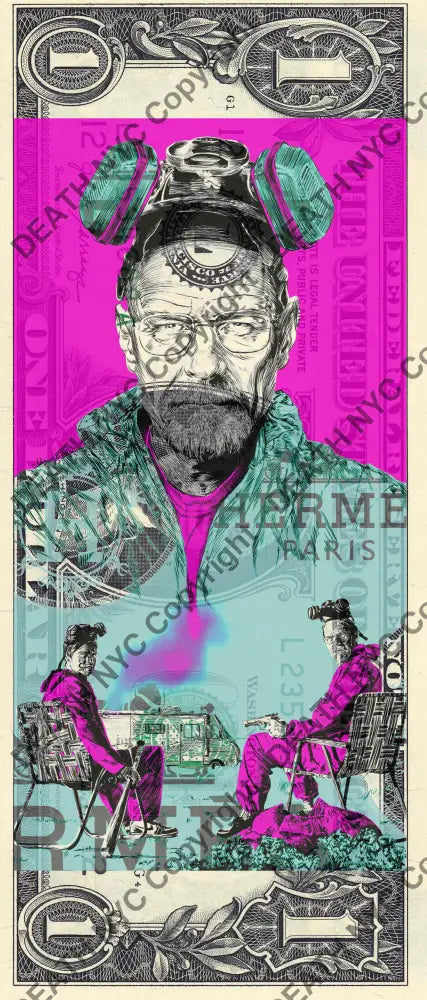 Auction USD $1 Original artwork 031123$13 bad - Art Print