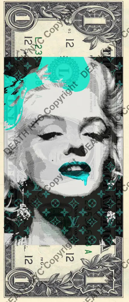 Auction USD $1 Original artwork 031221$10 monr - Art Print