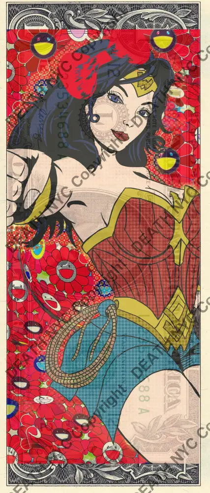 Auction USD $1 Original artwork 031223$20 wonder - Art Print