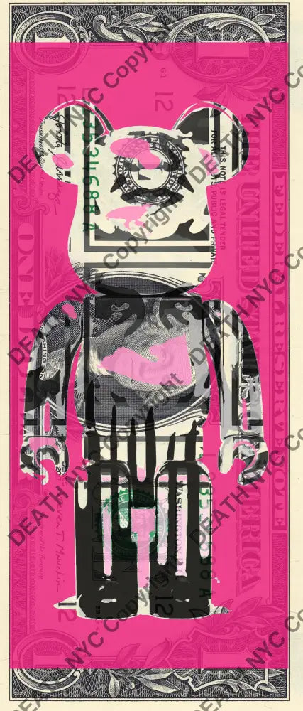 Auction USD $1 Original artwork 040523$12 bear Art Print