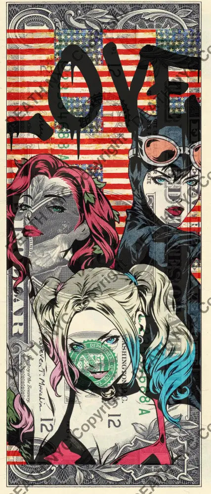 Auction USD $1 Original artwork 060923$7 quin* Art Print