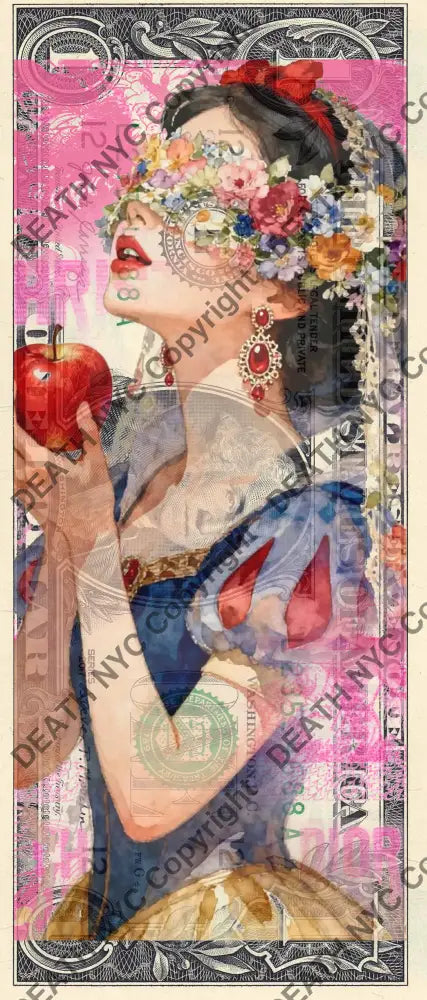 Auction USD $1 Original artwork 100226$7 snow Art Print