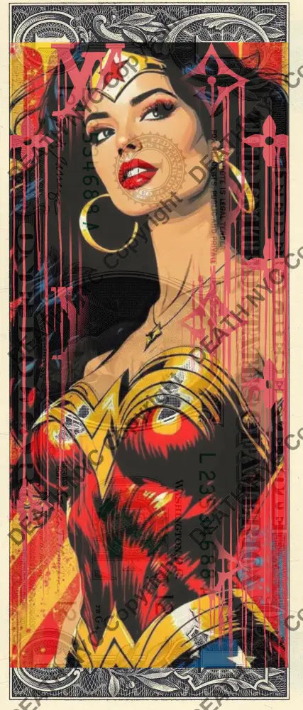 Auction USD $1 Original artwork 121026$11 wonder - Art Print