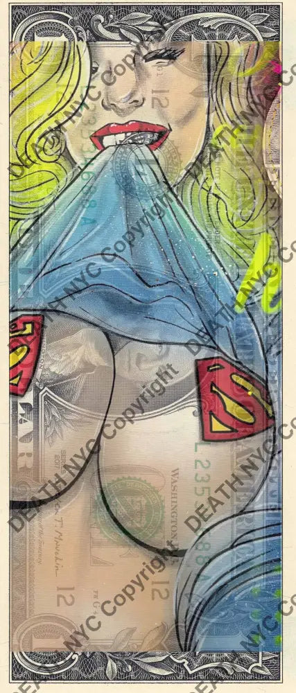 Auction USD $1 Original artwork 130326$10 super Art Print