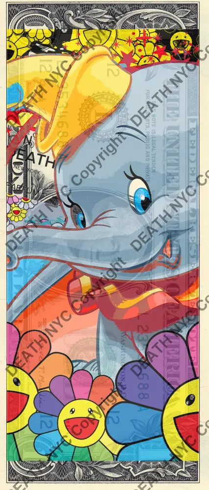 Auction USD $1 Original artwork 131121$13 dumb - Art Print