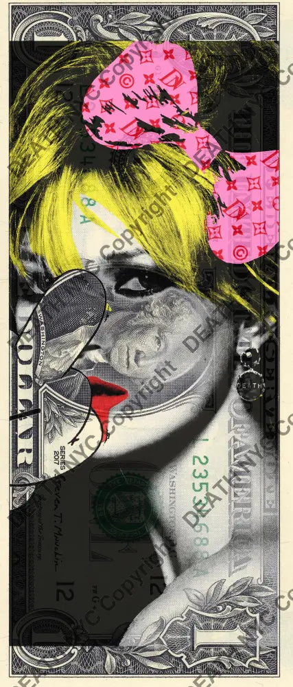 Auction USD $1 Original artwork 140122$12 kate - Art Print
