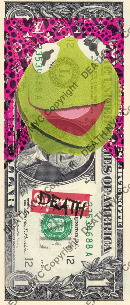 Auction USD $1 Original artwork 150126$9 ker mit Art Print