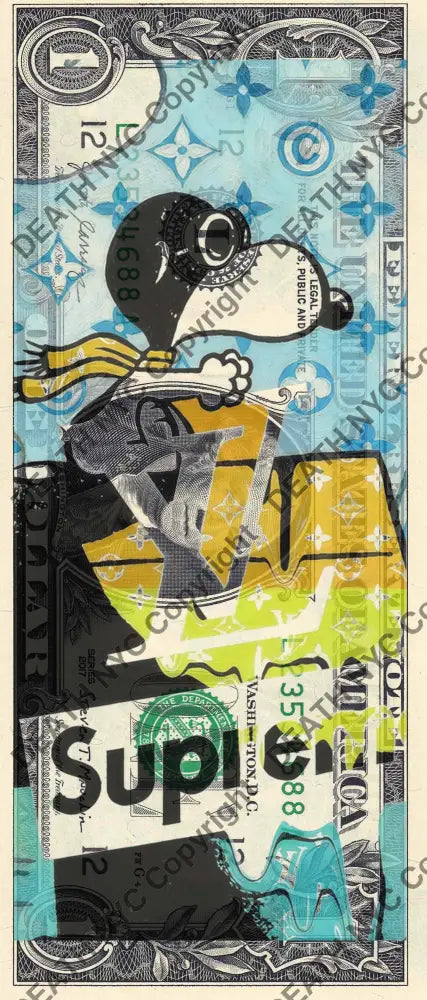 Auction USD $1 Original artwork 180626$14 silly - Art Print