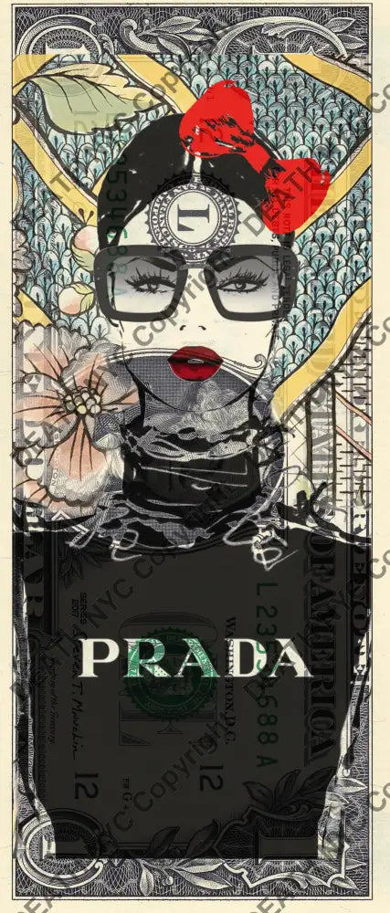 Auction USD $1 Original artwork 181024$2 pra da Art Print