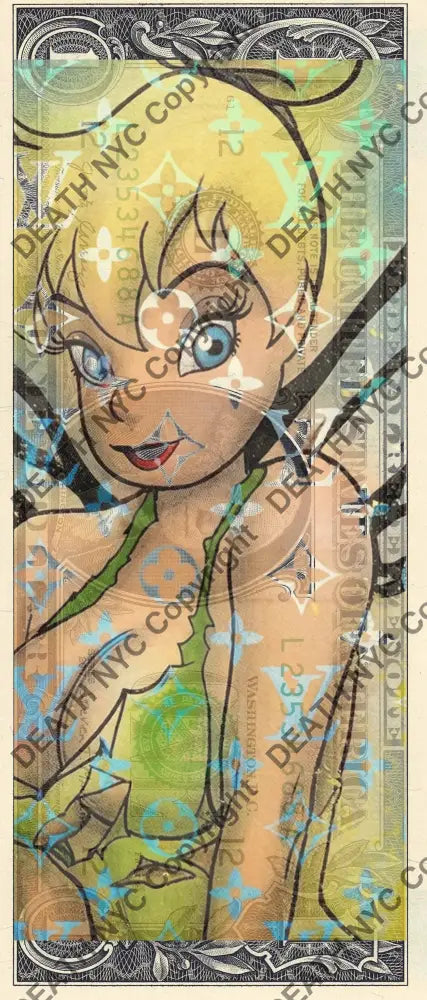 Auction USD $1 Original artwork 190326$10 tink Art Print