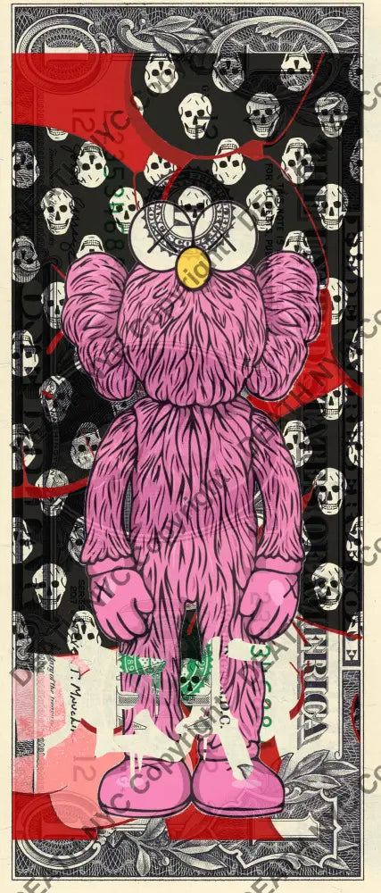 Auction USD $1 Original artwork 191023$11 x - Art Print