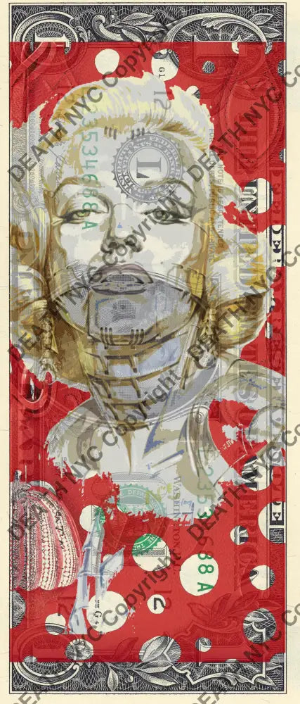 Auction USD $1 Original artwork 200423$8 monr Art Print