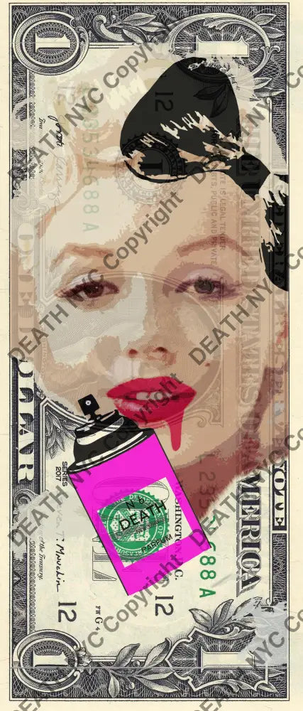 Auction USD $1 Original artwork 201221$2 monr - Art Print