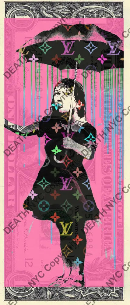 Auction USD $1 Original artwork 210225$14 bank - Art Print