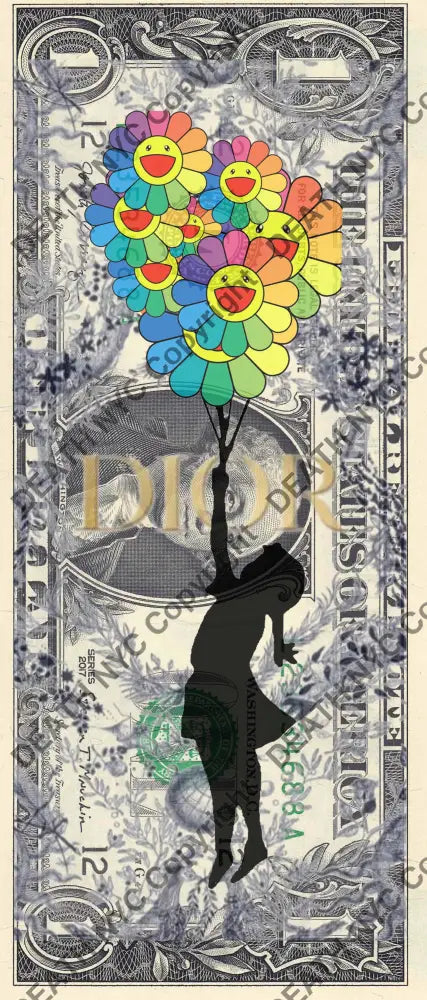 Auction USD $1 Original artwork 210226$10 bank Art Print