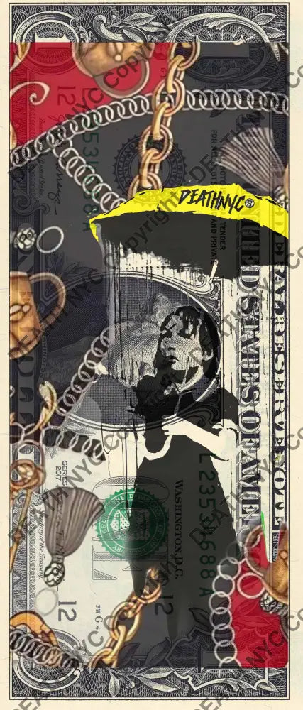 Auction USD $1 Original artwork 210226$11 bank Art Print