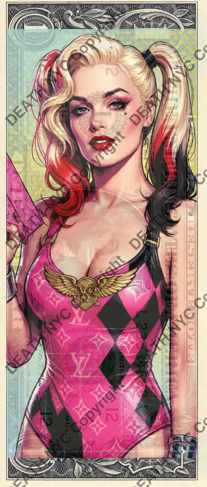 Auction USD $1 Original artwork 240826$10 quin - Art Print