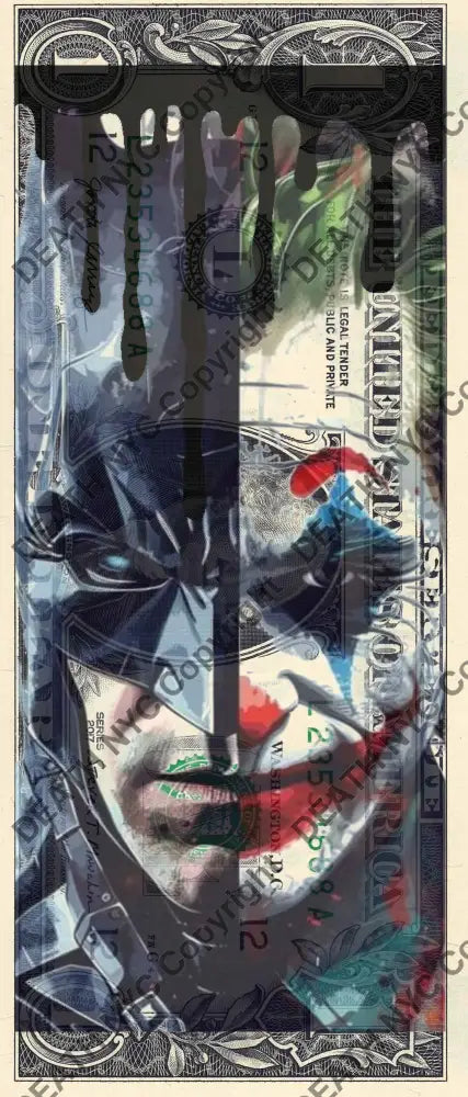 Auction USD $1 Original artwork 240826$5 j k r - Art Print