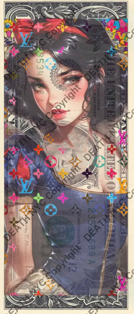 Auction USD $1 Original artwork 250226$7 now Art Print