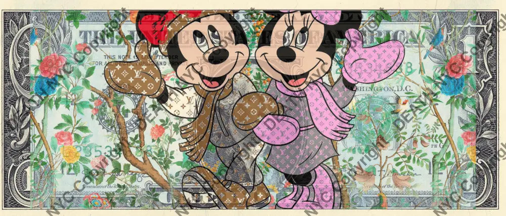 Auction USD $1 Original artwork 250924$12 mouse Art Print
