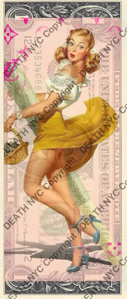 Auction USD $1 Original artwork 261225$4 monr Art Print