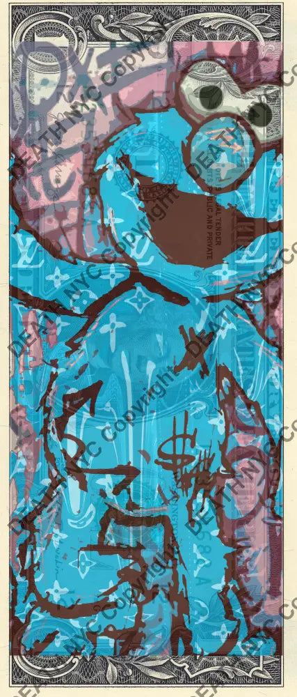 Auction USD $1 Original artwork 270624$4 cookie Art Print