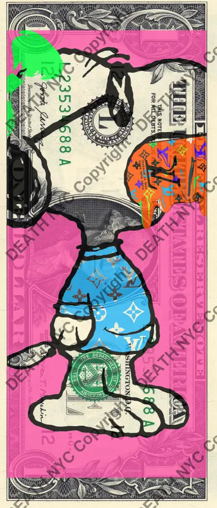 Auction USD $1 Original artwork 301121$23 silly - Art Print
