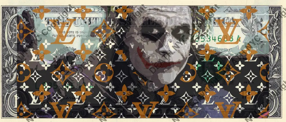 Auction USD $1 Original artwork 311022$13 j k r - Art Print