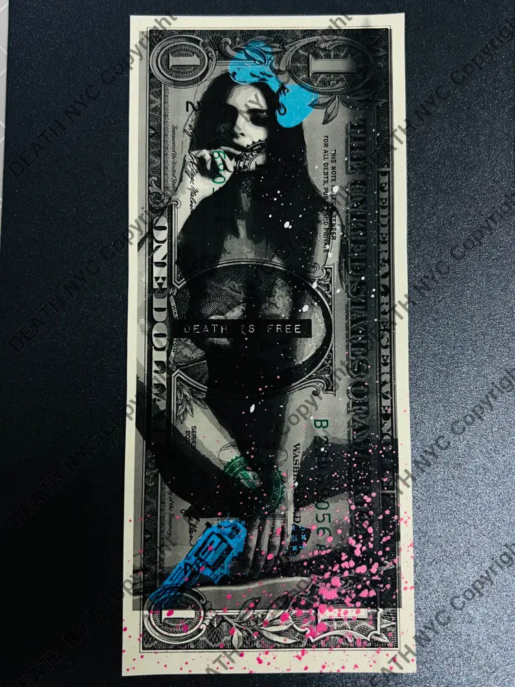 Auction USD Original artwork Edition of 1 Girl Emily Art Print
