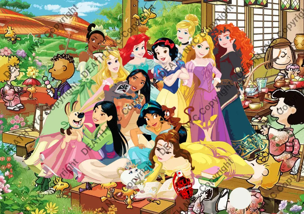 Auction ’V434 princess’ art print 45x32cm (Edition of 100) Art Print