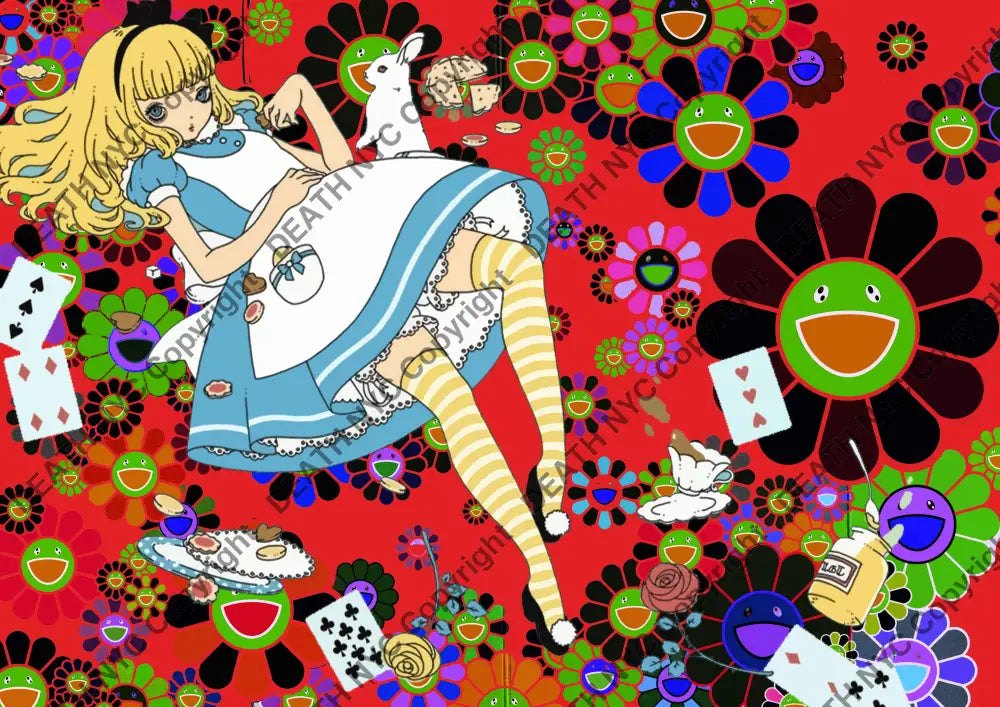 Auction ’V625 alice’ art print 45x32cm (Edition of 100) Art Print