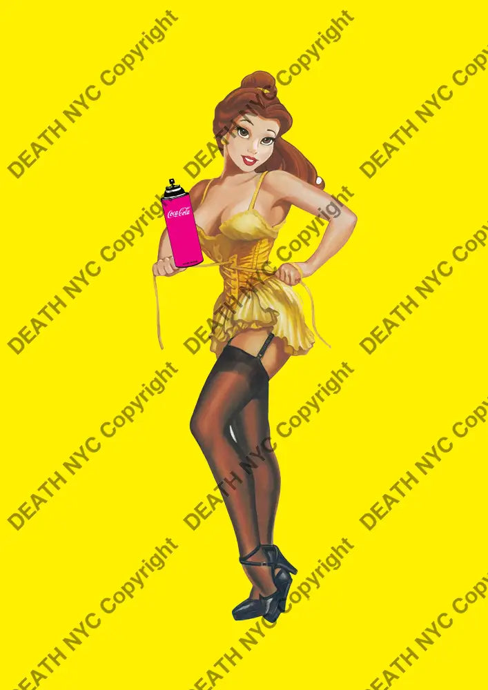 Auction ’w522 belle’ art print 45x32cm (Edition of 100) - Art Print