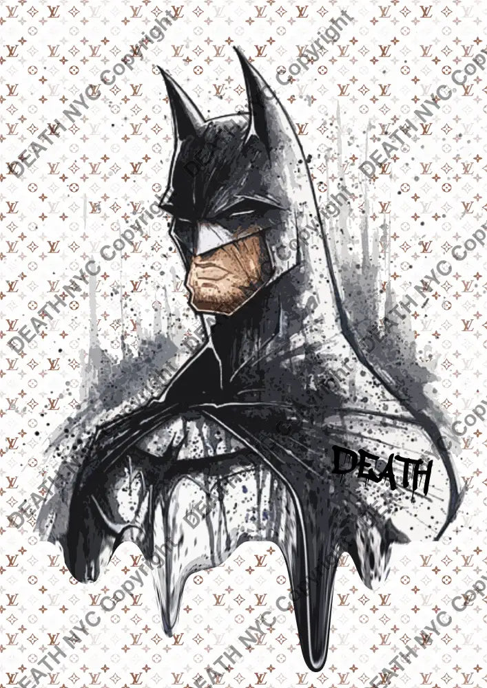 Auction ’W871 bat’ art print 45x32cm (Edition of 100) - Art Print