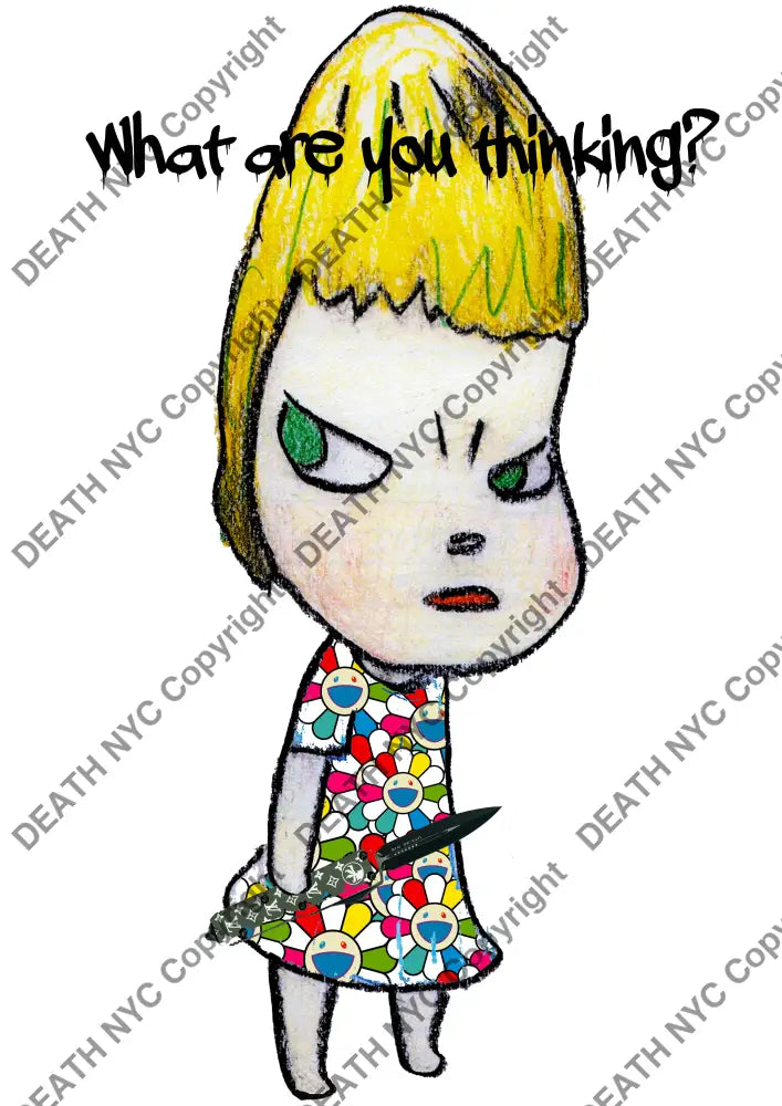 Auction ’what you thinking 1’’ art print 45x32cm (Edition of 100) Art Print