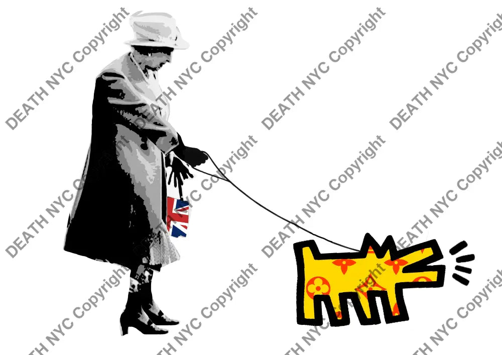 Auction ’X145 queen’ art print 45x32cm (Edition of 100) - Art Print