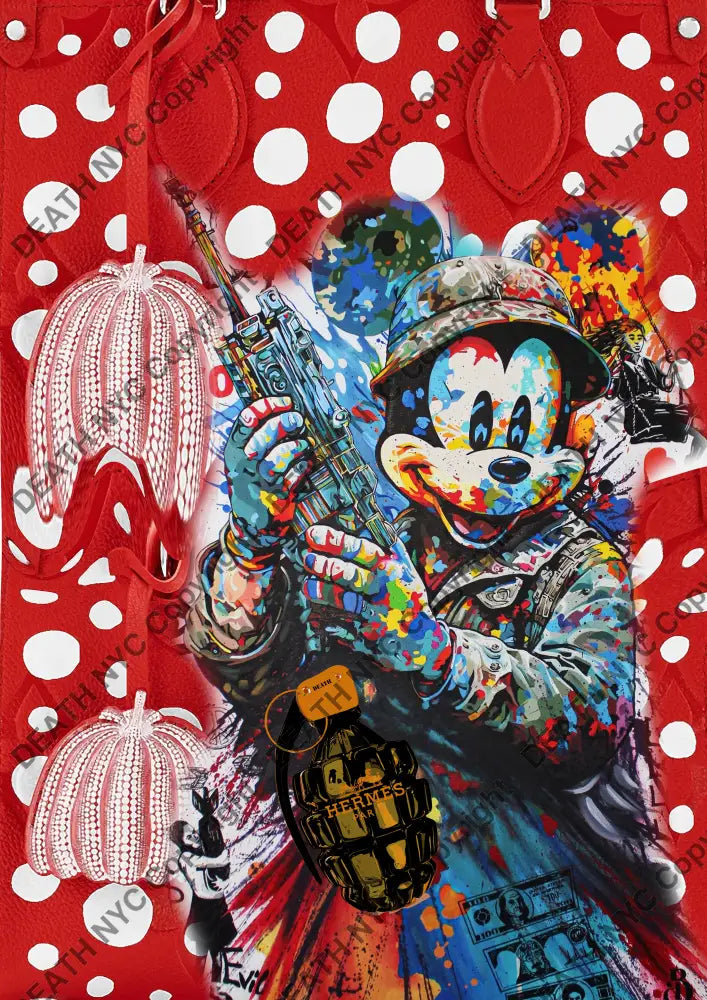 Auction ’X854 mouse’ 45x32cm (Edition of 100) Art Print