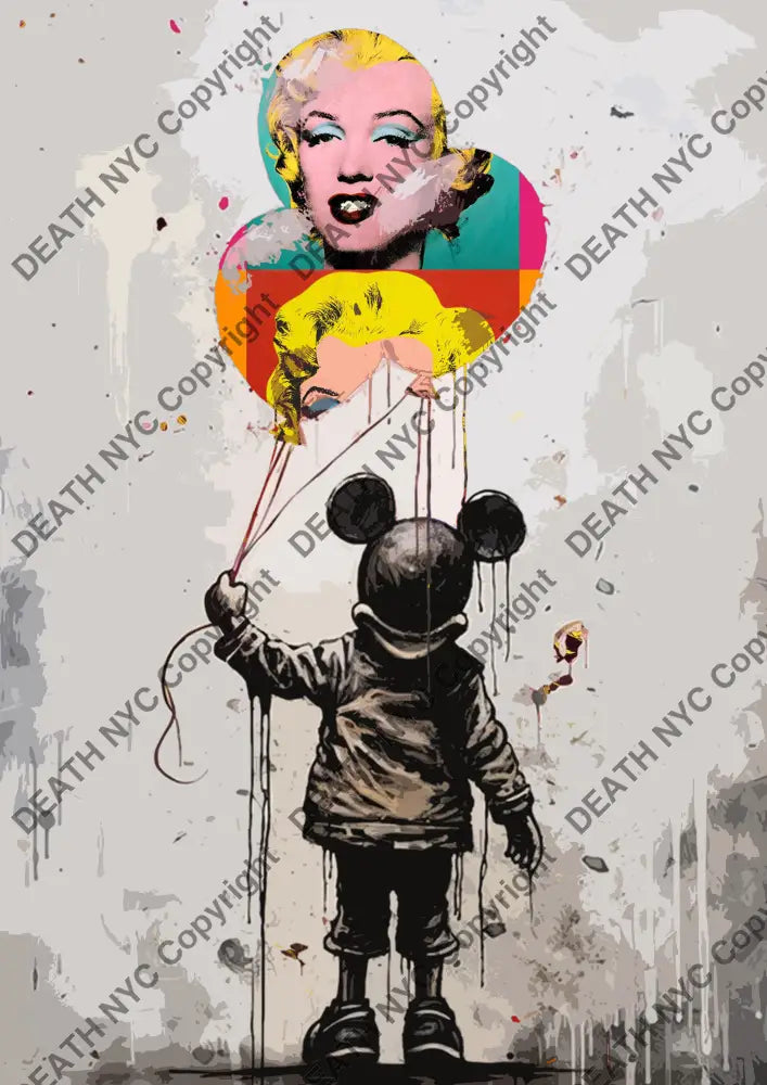 Auction ’X870 mouse’ 45x32cm (Edition of 100) Art Print